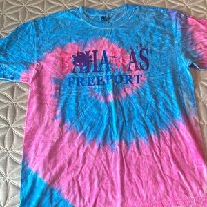 Tie-dyed Bahamas shirt